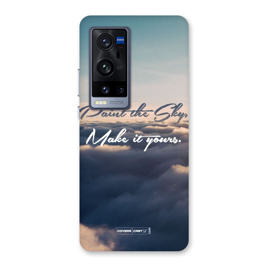 Paint the Sky Back Case for Vivo X60 Pro Plus