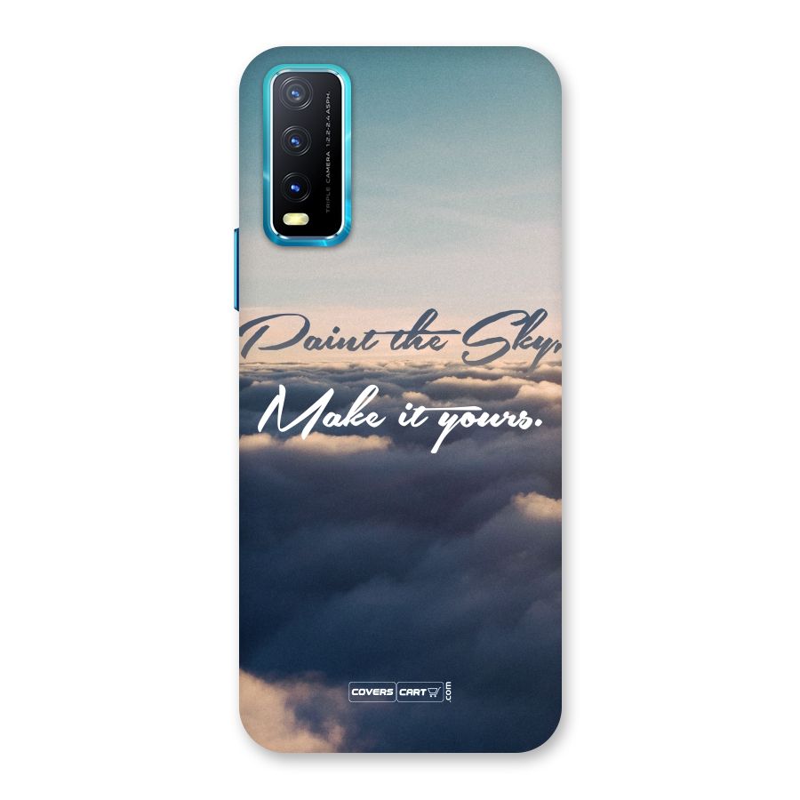 Paint the Sky Back Case for Vivo Y20A