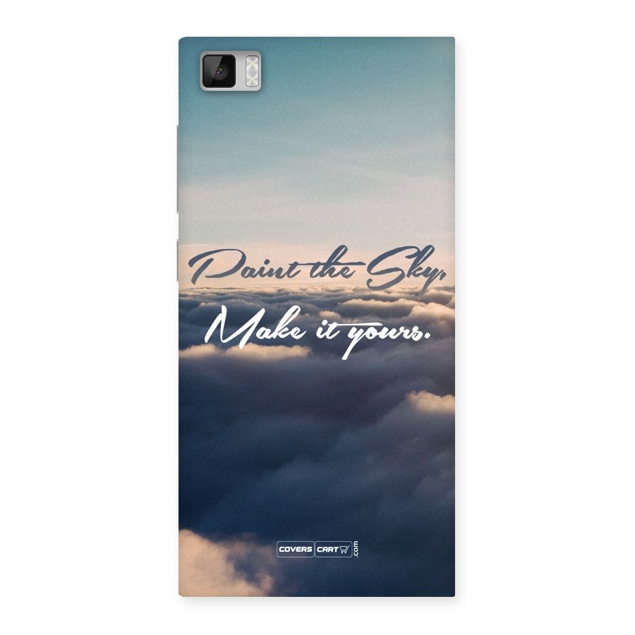 Paint the Sky Back Case for Xiaomi Mi3