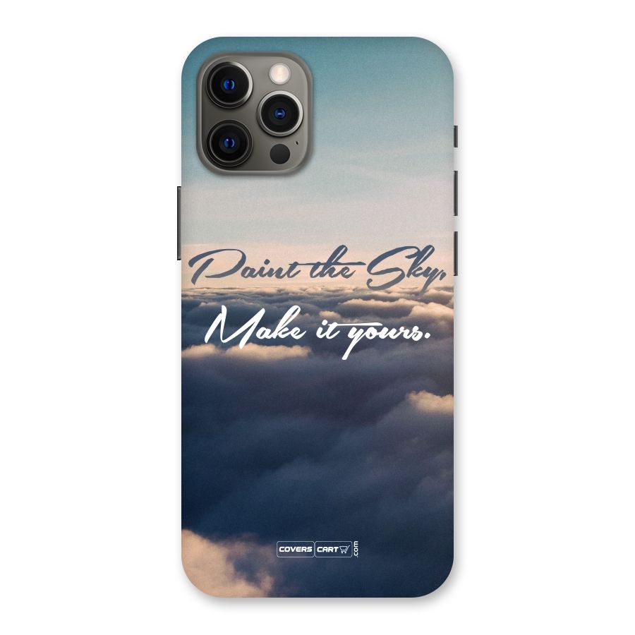 Paint the Sky Back Case for iPhone 12 Pro Max
