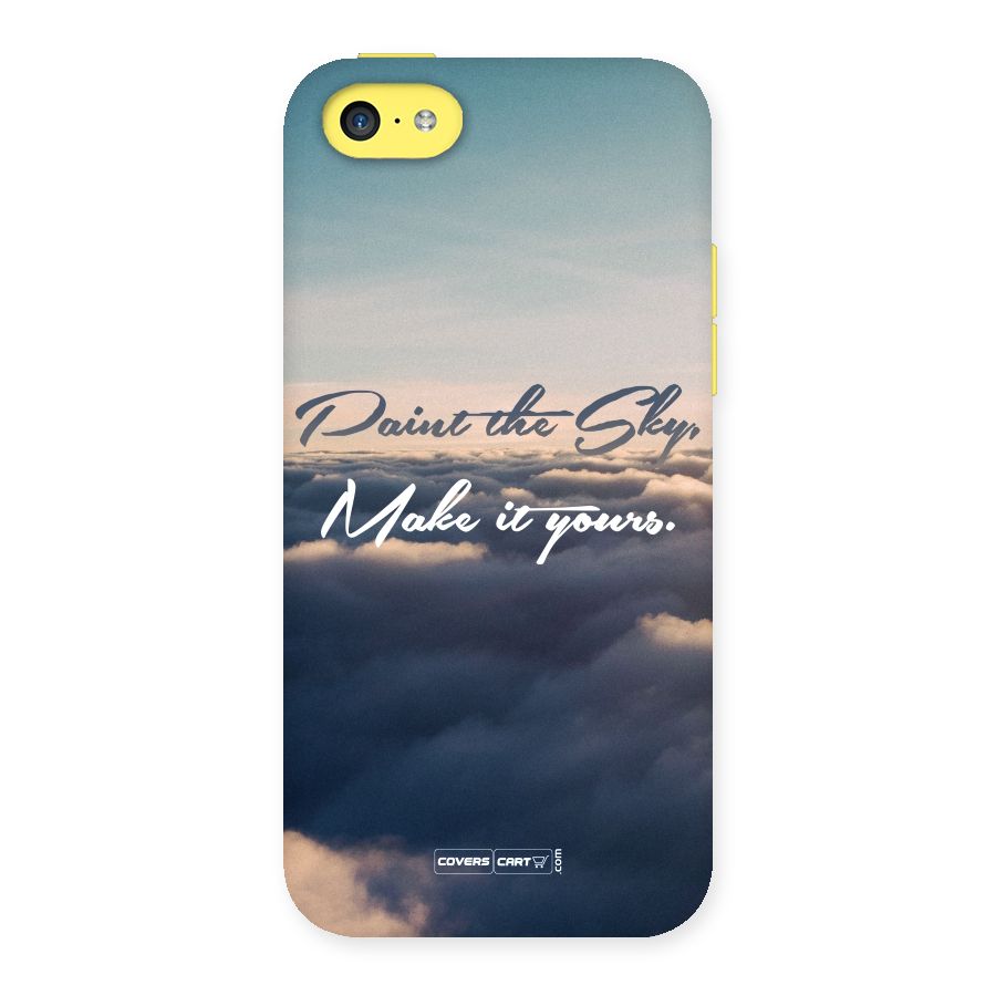 Paint the Sky Back Case for iPhone 5C