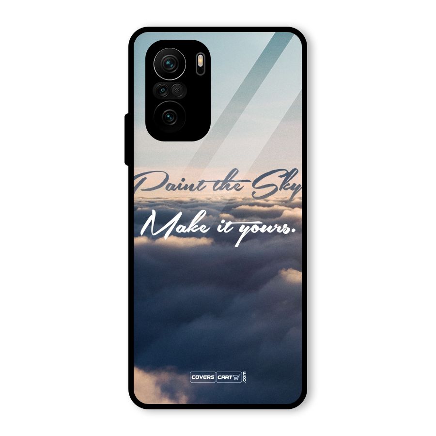 Paint the Sky Glass Back Case for Mi 11X Pro