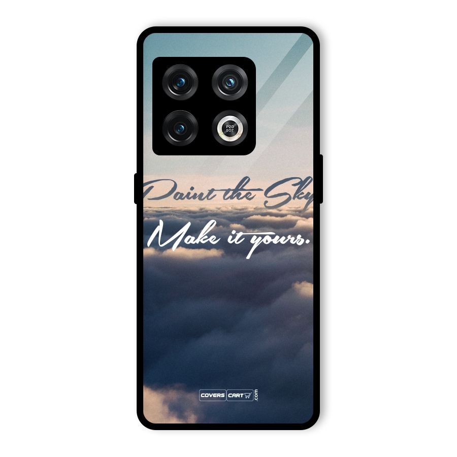 Paint the Sky Glass Back Case for OnePlus 10 Pro 5G