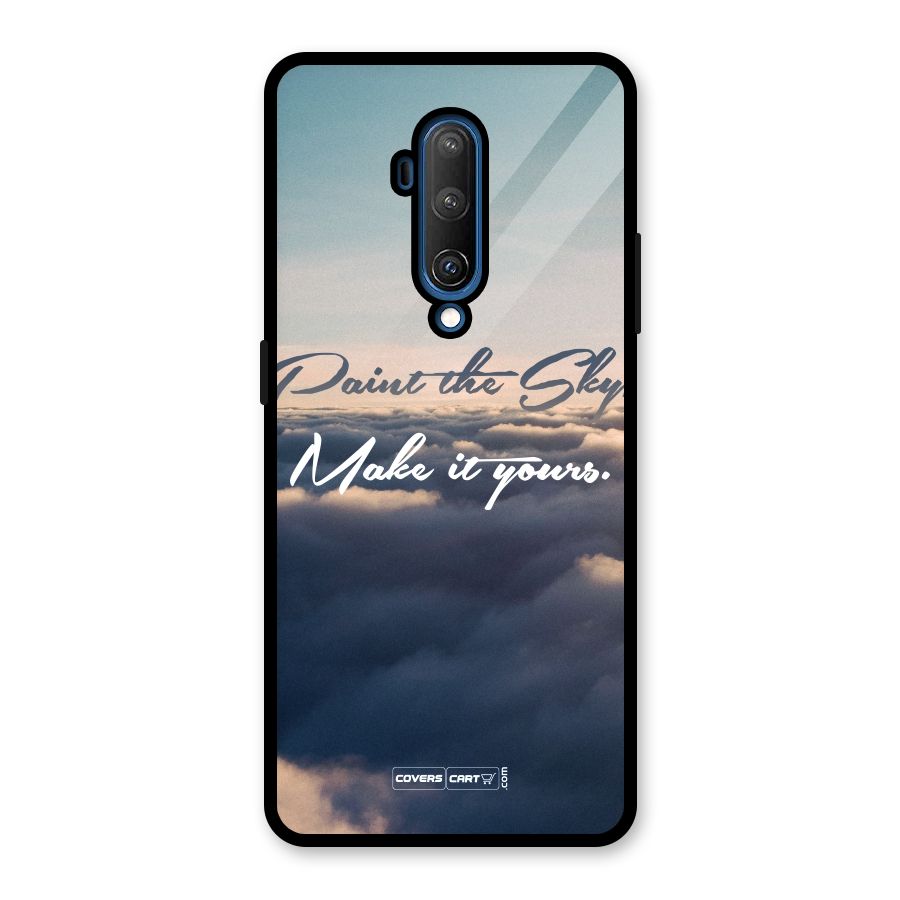 Paint the Sky Glass Back Case for OnePlus 7T Pro