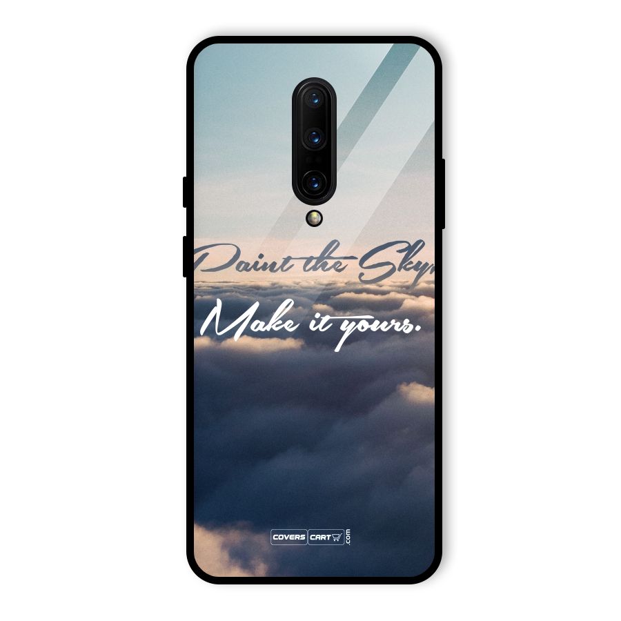 Paint the Sky Glass Back Case for OnePlus 7 Pro