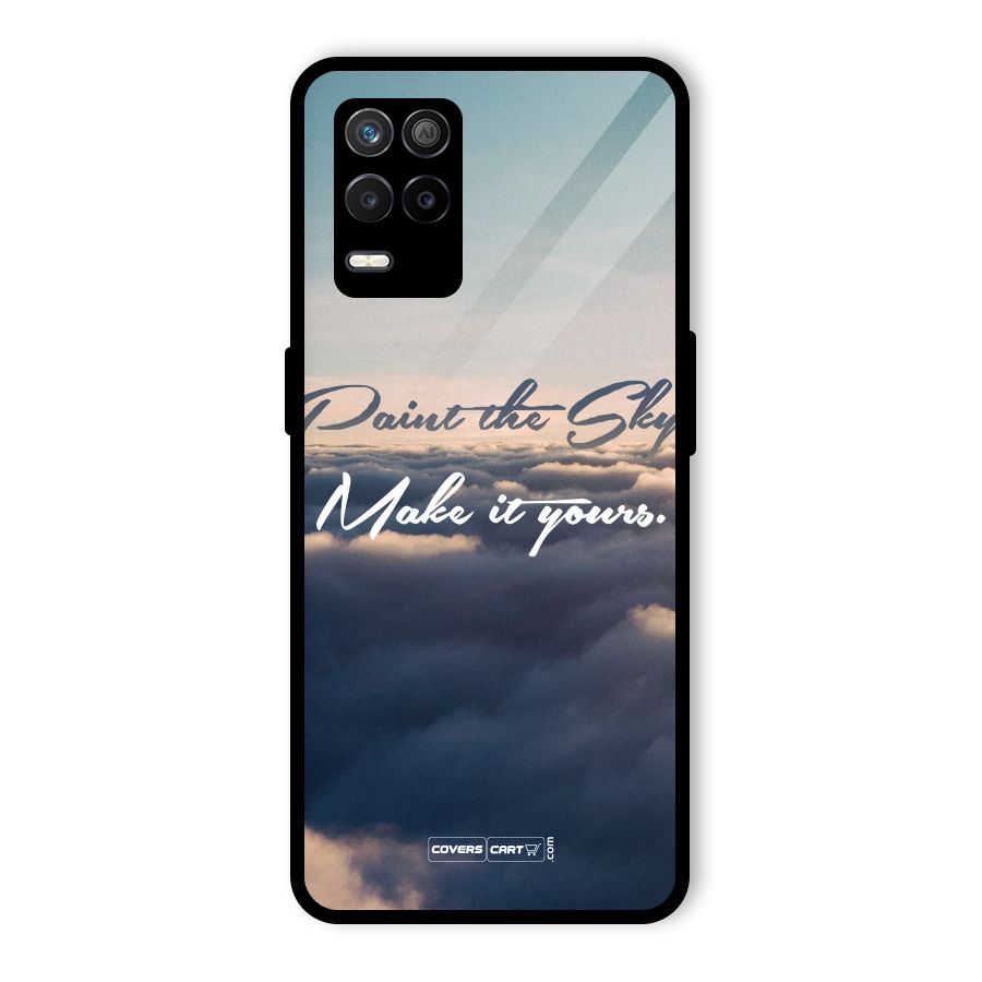 Paint the Sky Glass Back Case for Realme 9 5G