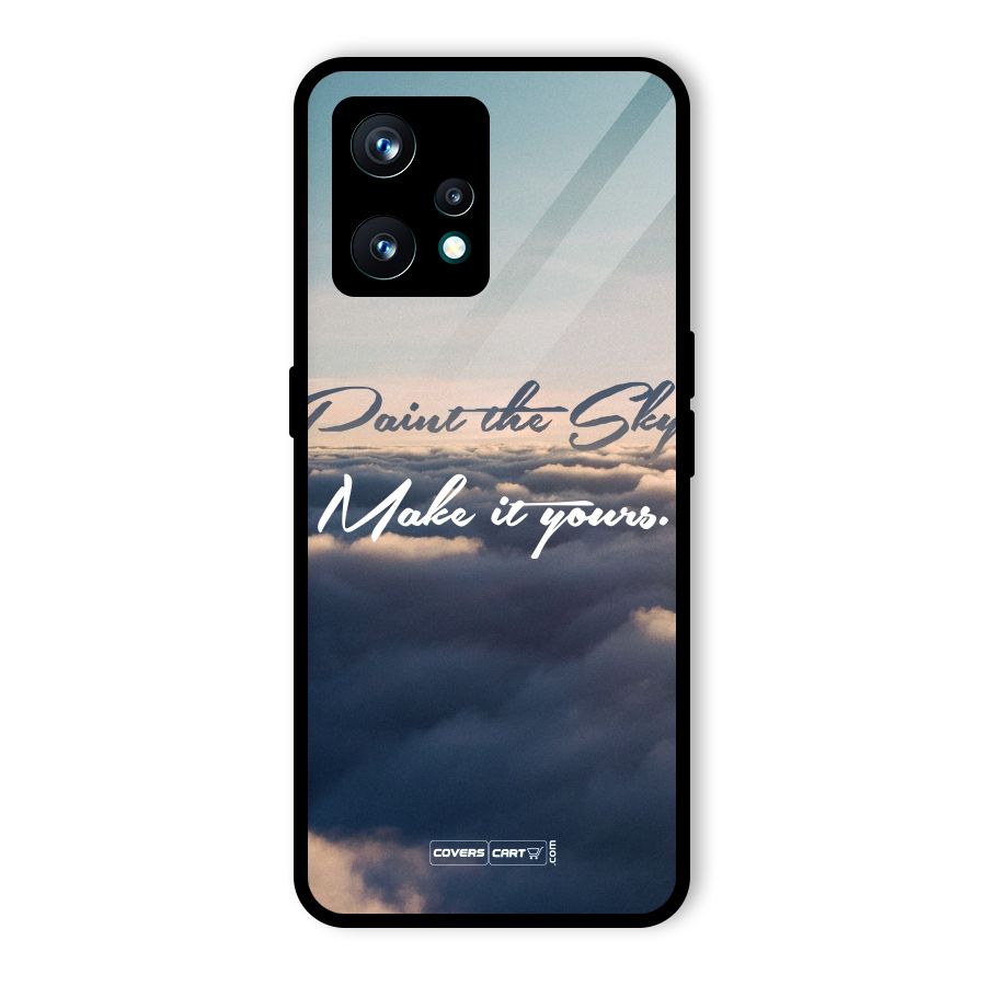 Paint the Sky Glass Back Case for Realme 9 Pro Plus 5G