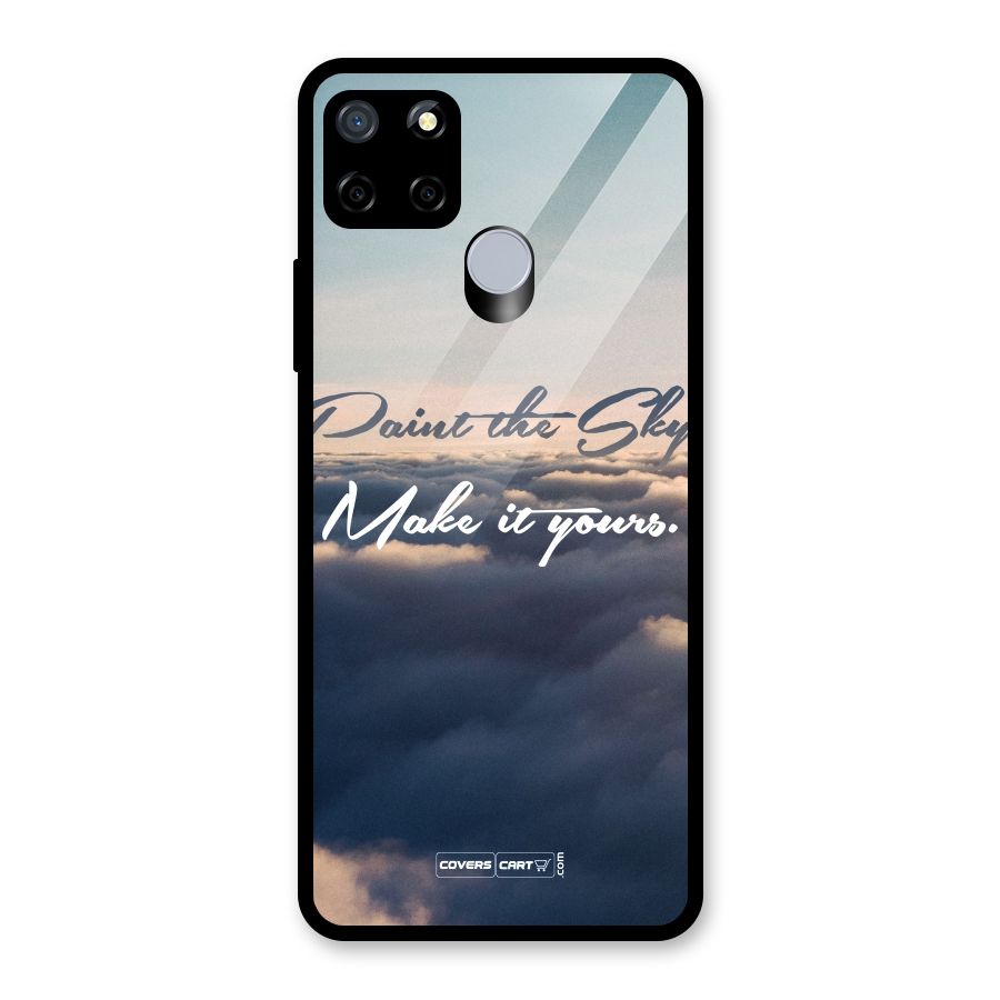 Paint the Sky Glass Back Case for Realme Narzo 20