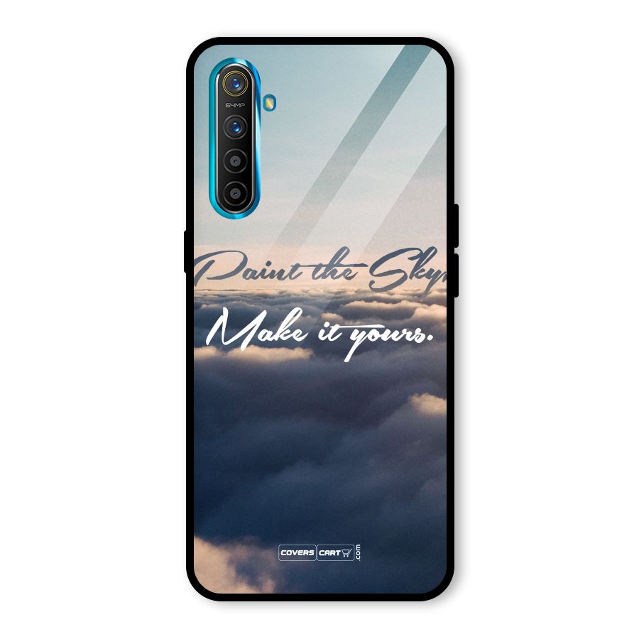 Paint the Sky Glass Back Case for Realme X2