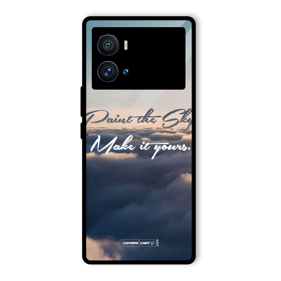 Paint the Sky Glass Back Case for Vivo iQOO 9 Pro
