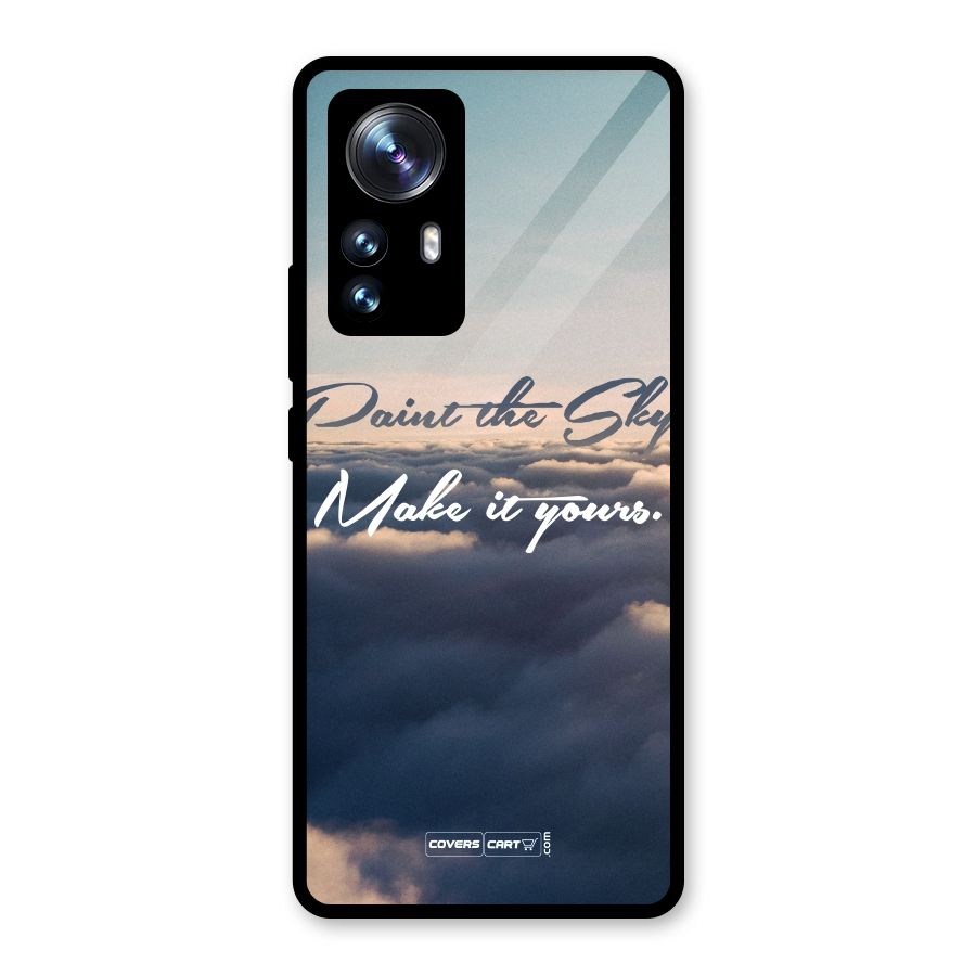 Paint the Sky Glass Back Case for Xiaomi 12 Pro