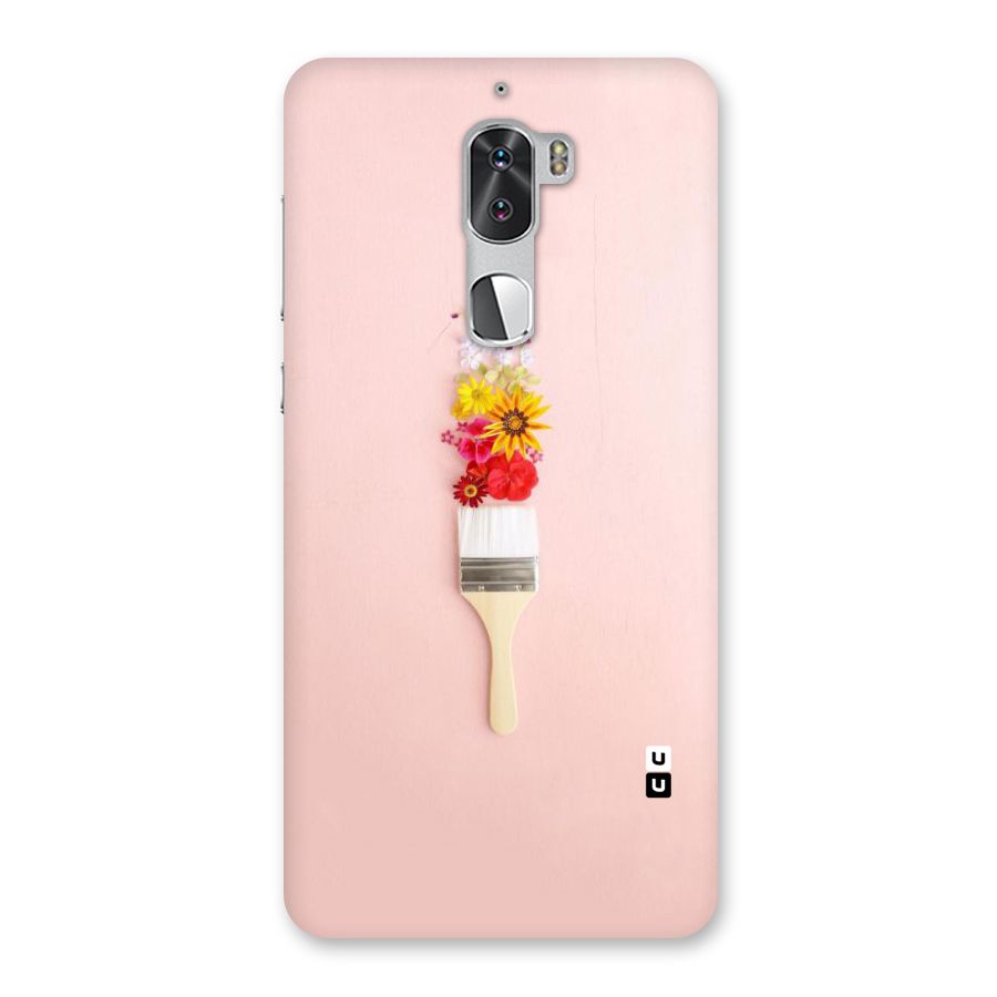 Painted Flowers Back Case for Coolpad Cool 1