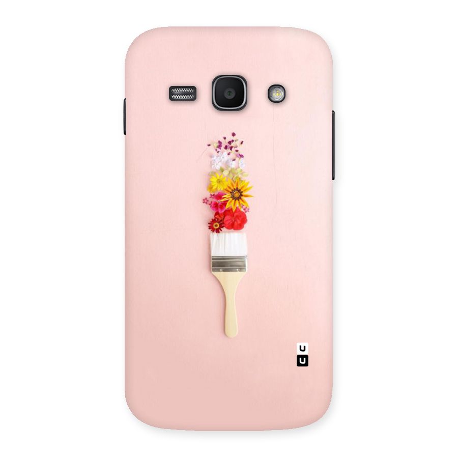 Painted Flowers Back Case for Galaxy Ace 3