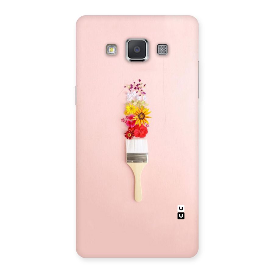 Painted Flowers Back Case for Galaxy Grand Max