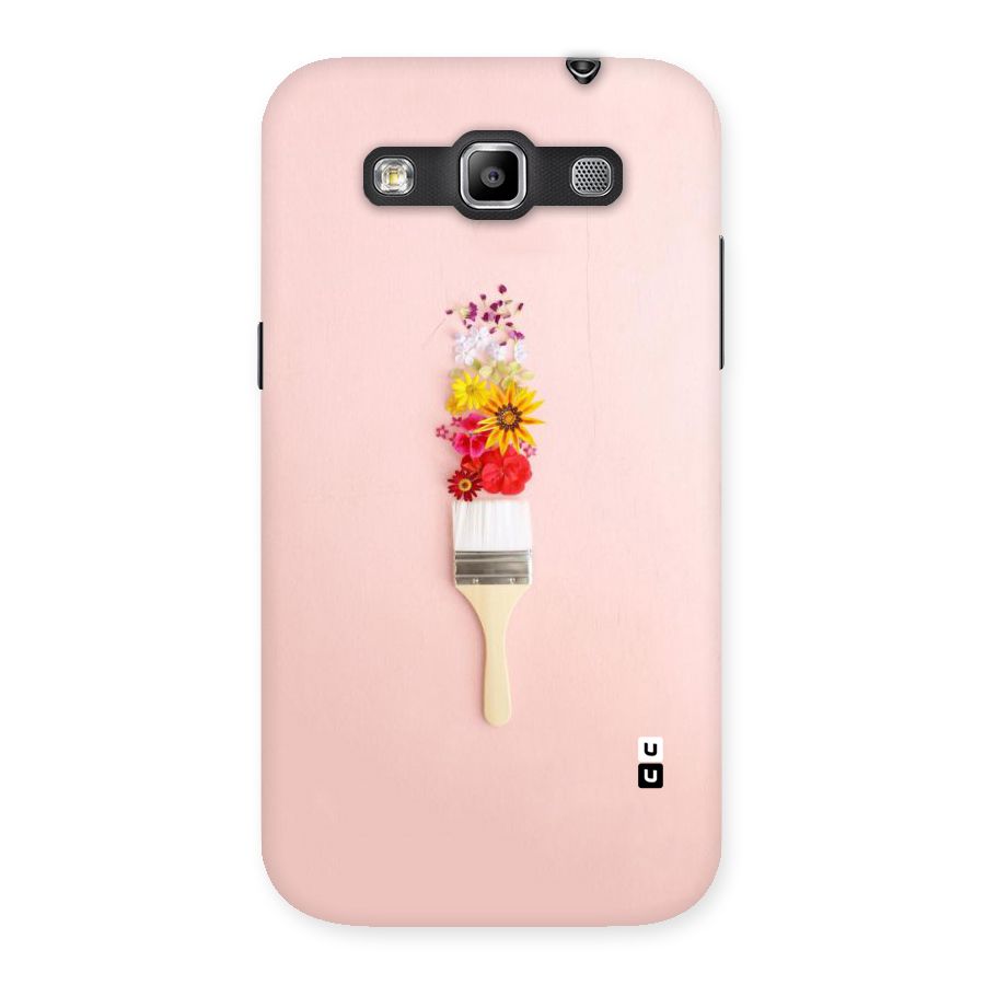 Painted Flowers Back Case for Galaxy Grand Quattro