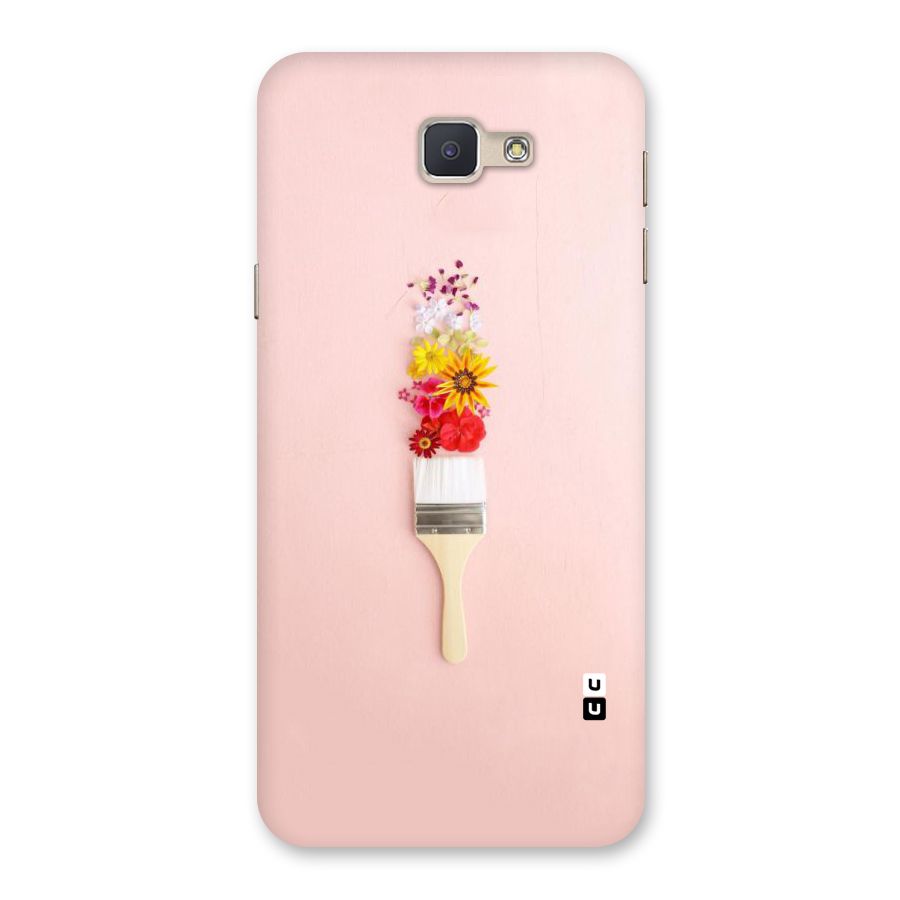 Painted Flowers Back Case for Galaxy J5 Prime