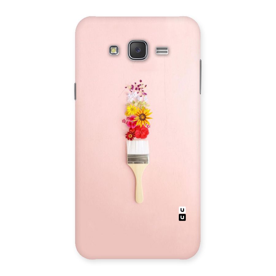 Painted Flowers Back Case for Galaxy J7