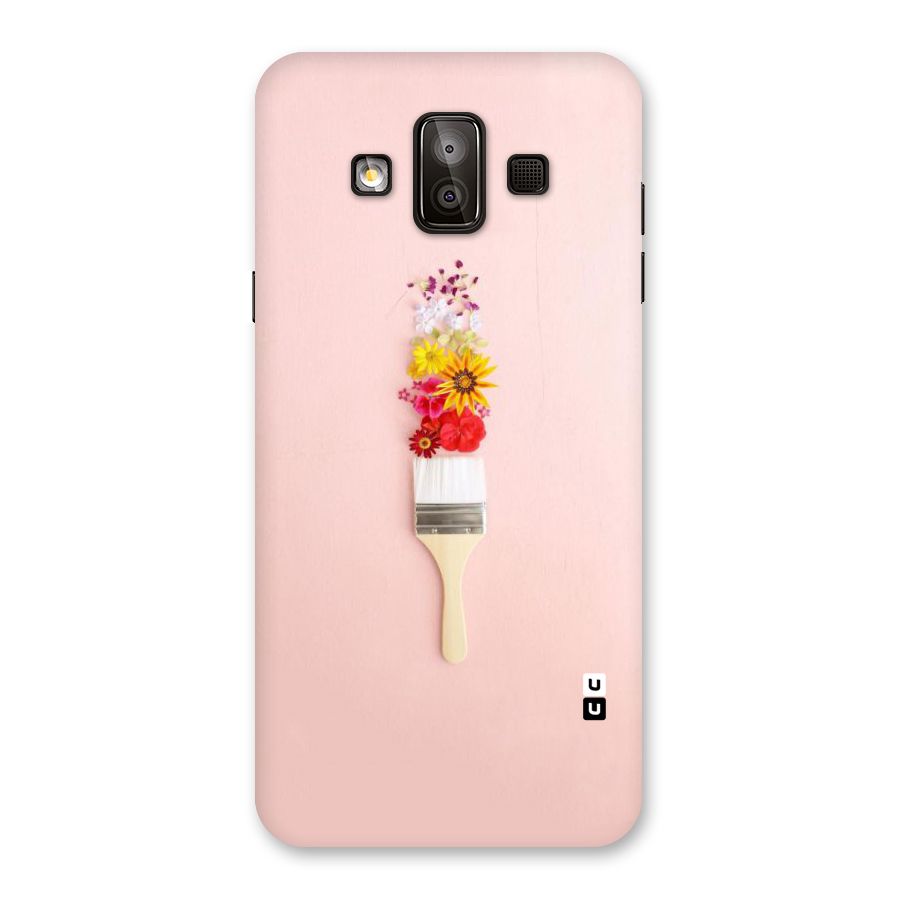 Painted Flowers Back Case for Galaxy J7 Duo