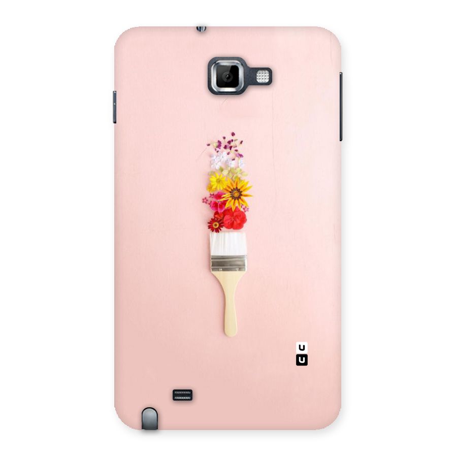 Painted Flowers Back Case for Galaxy Note