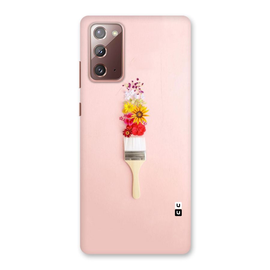 Painted Flowers Back Case for Galaxy Note 20