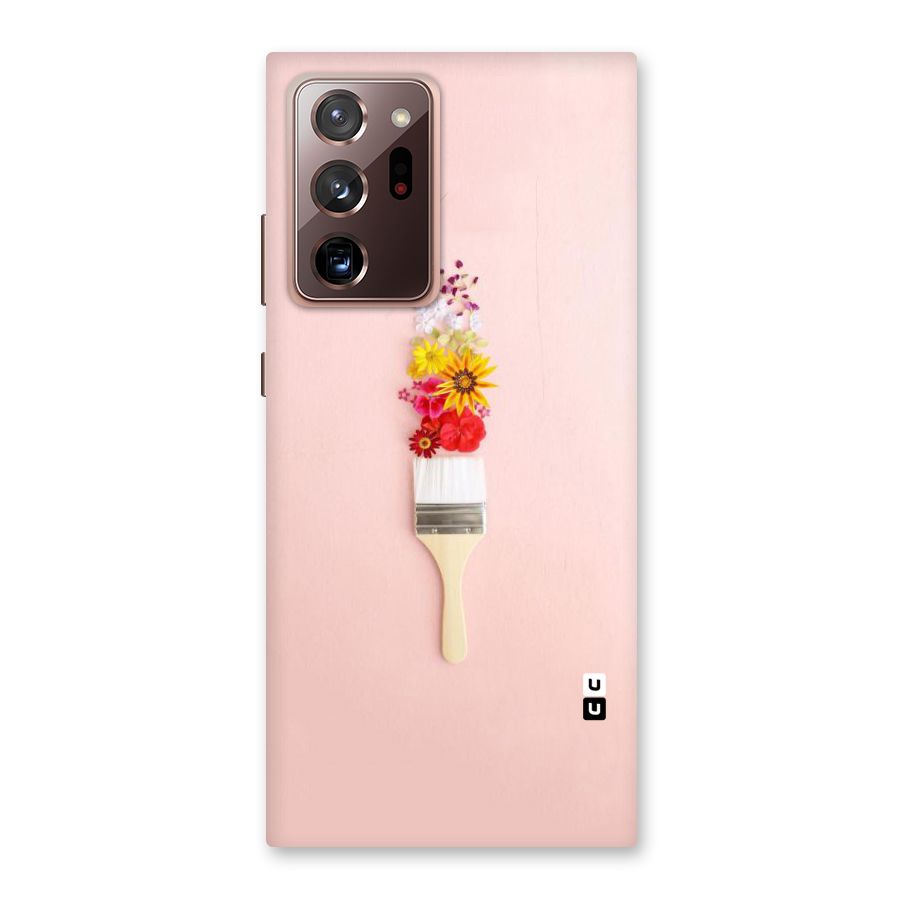 Painted Flowers Back Case for Galaxy Note 20 Ultra