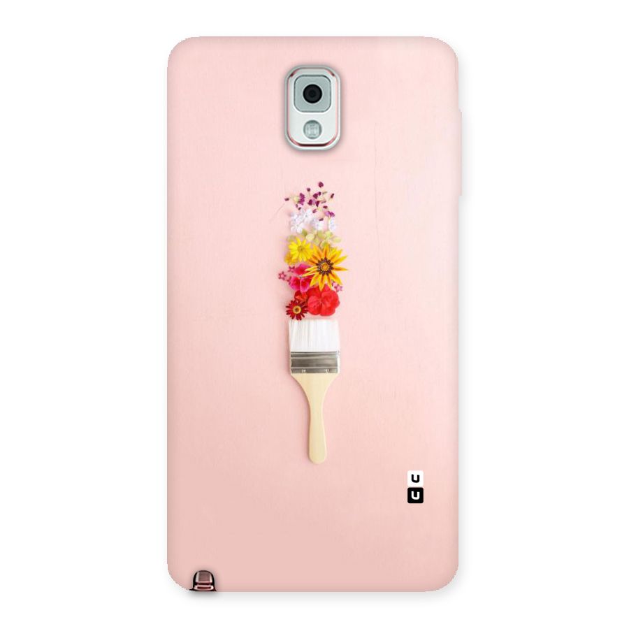 Painted Flowers Back Case for Galaxy Note 3