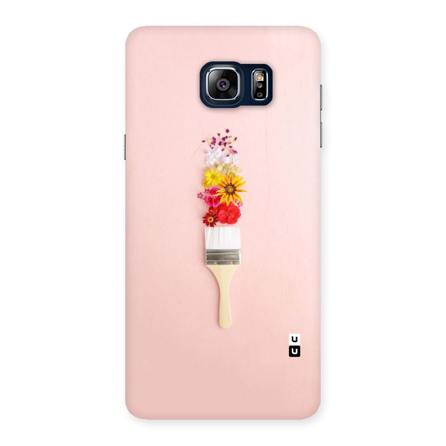 Painted Flowers Back Case for Galaxy Note 5