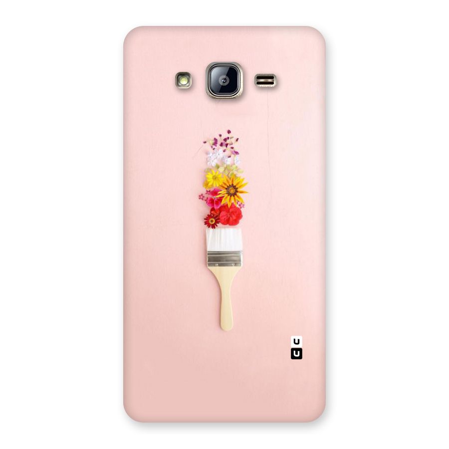 Painted Flowers Back Case for Galaxy On5