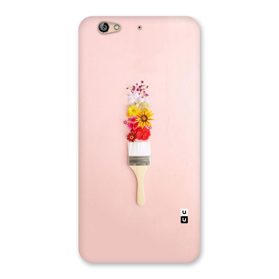 Painted Flowers Back Case for Gionee S6