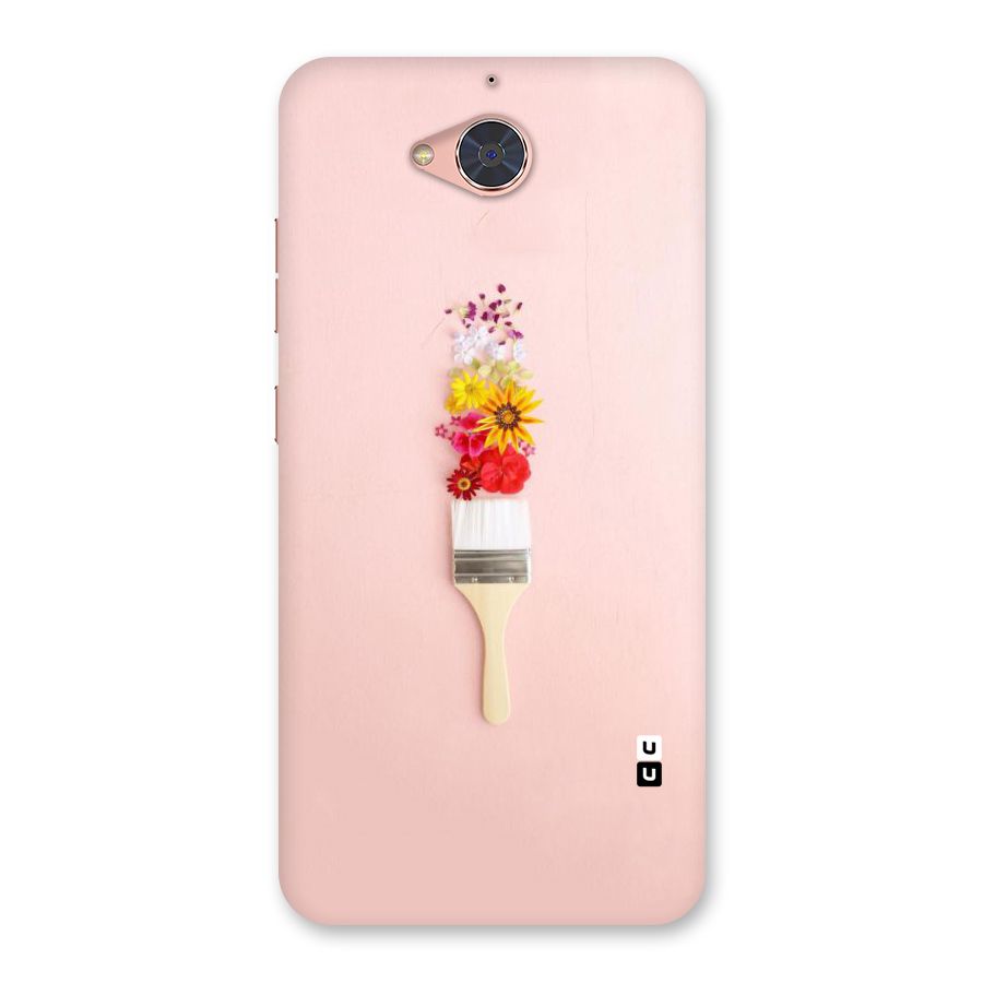 Painted Flowers Back Case for Gionee S6 Pro