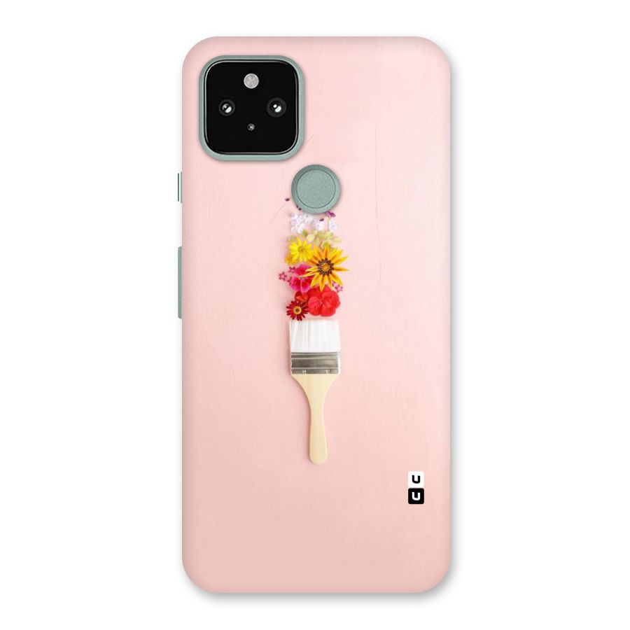Painted Flowers Back Case for Google Pixel 5