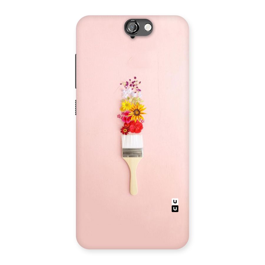 Painted Flowers Back Case for HTC One A9