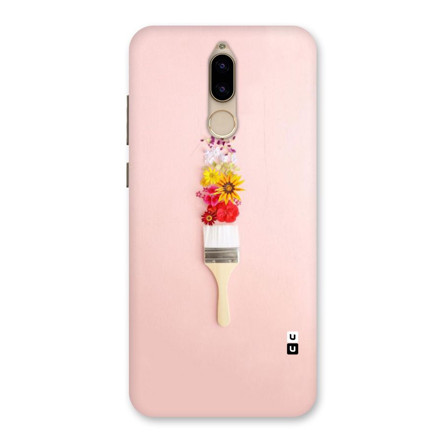 Painted Flowers Back Case for Honor 9i