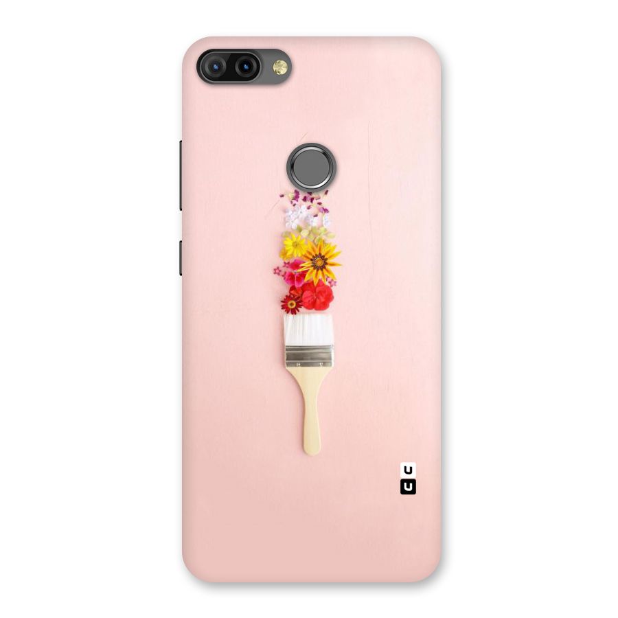 Painted Flowers Back Case for Infinix Hot 6 Pro