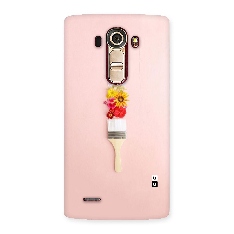 Painted Flowers Back Case for LG G4