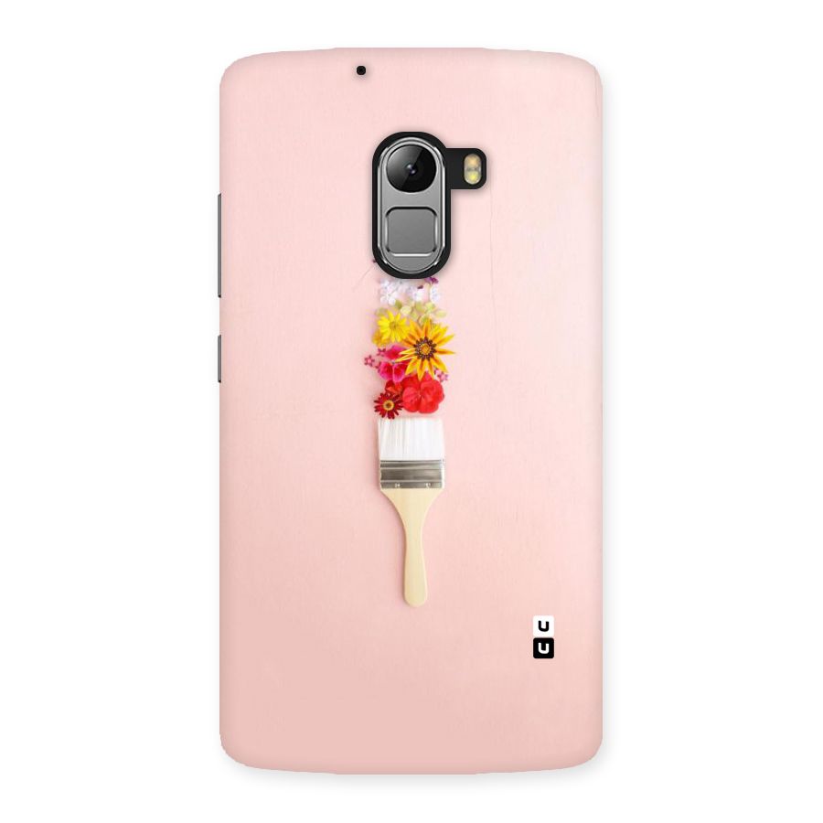 Painted Flowers Back Case for Lenovo K4 Note