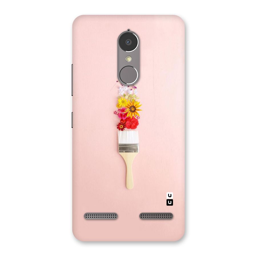 Painted Flowers Back Case for Lenovo K6 Power