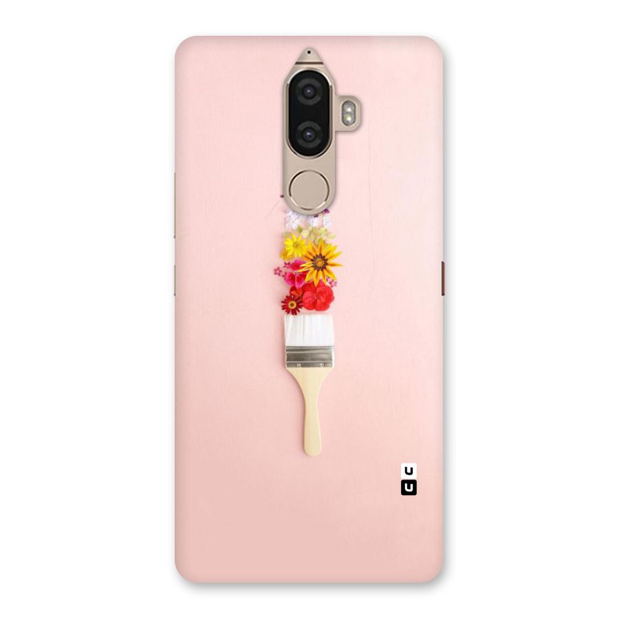 Painted Flowers Back Case for Lenovo K8 Note