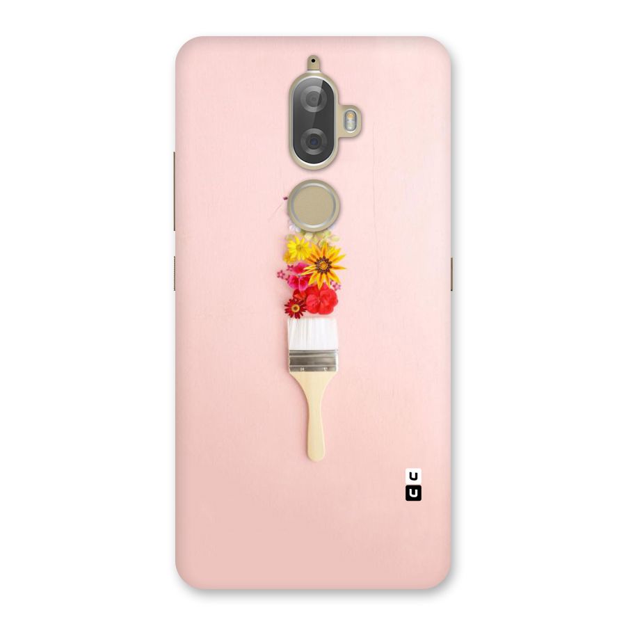 Painted Flowers Back Case for Lenovo K8 Plus