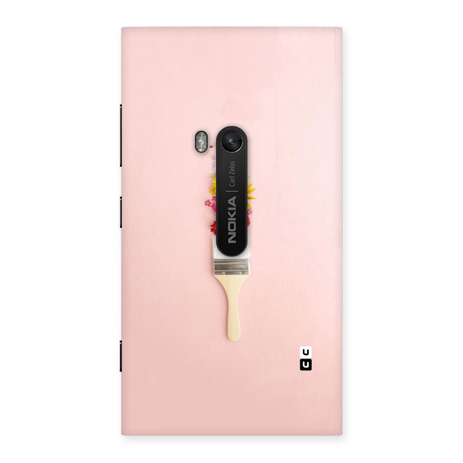 Painted Flowers Back Case for Lumia 920