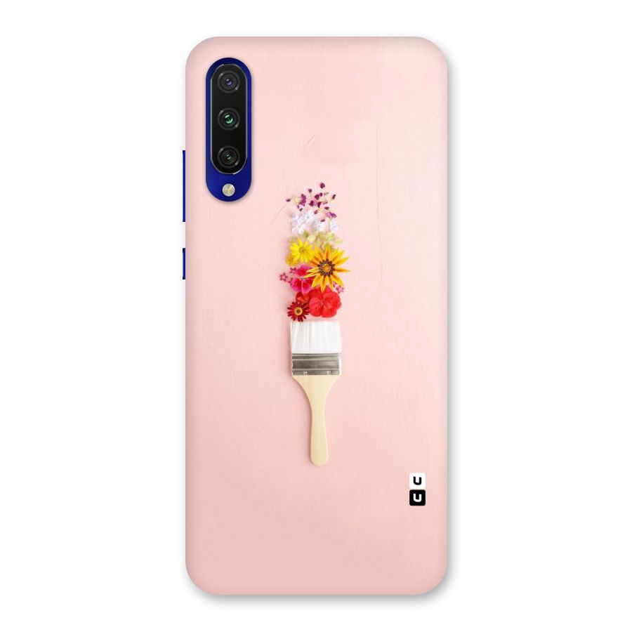 Painted Flowers Back Case for Mi A3