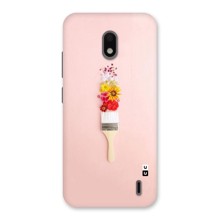 Painted Flowers Back Case for Nokia 2.2