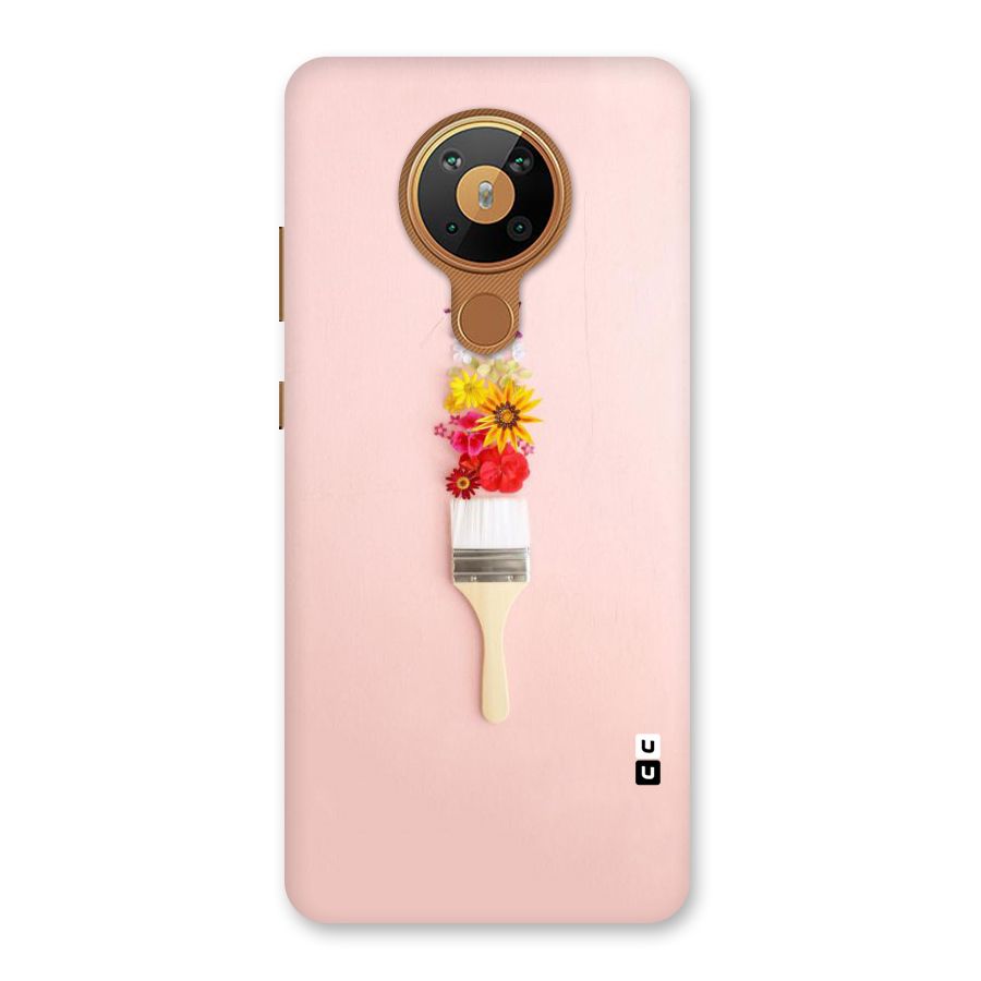Painted Flowers Back Case for Nokia 5.3