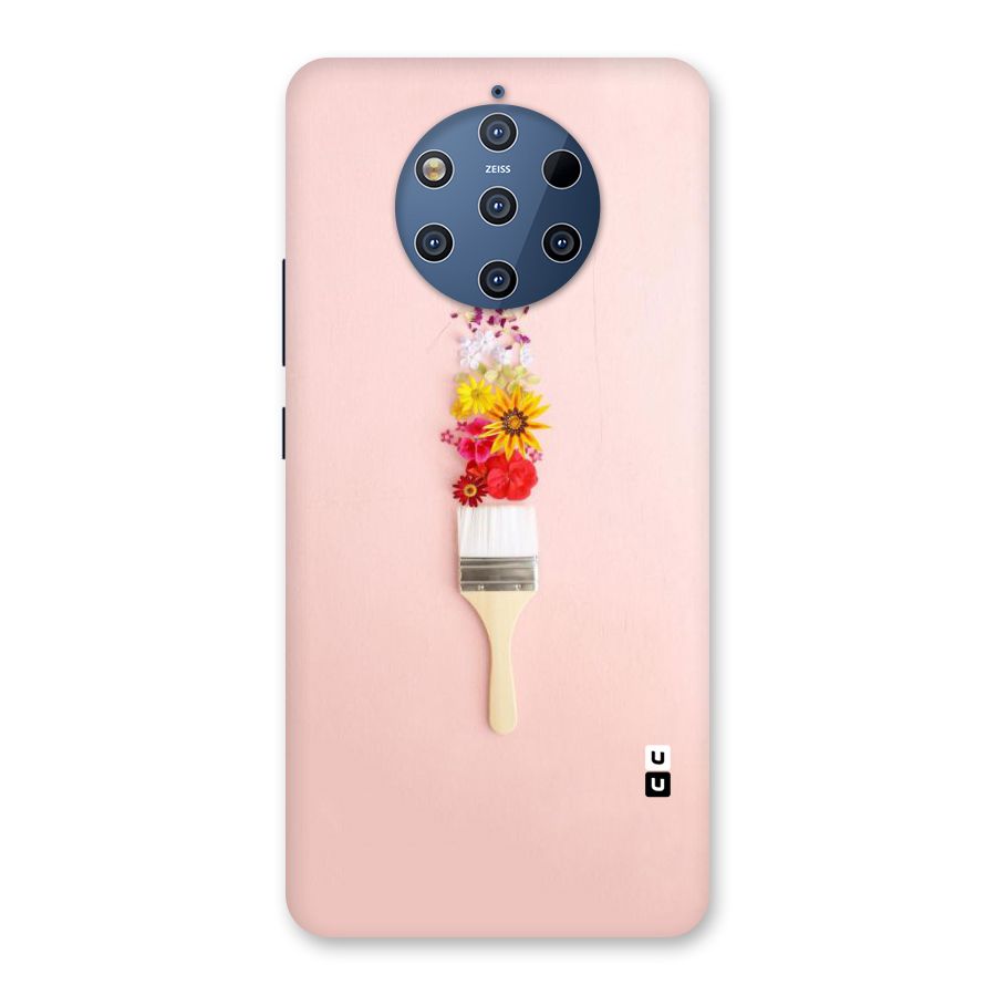 Painted Flowers Back Case for Nokia 9 PureView