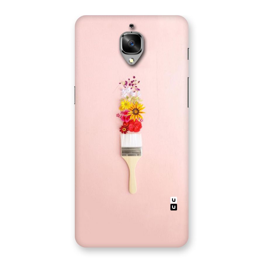 Painted Flowers Back Case for OnePlus 3T
