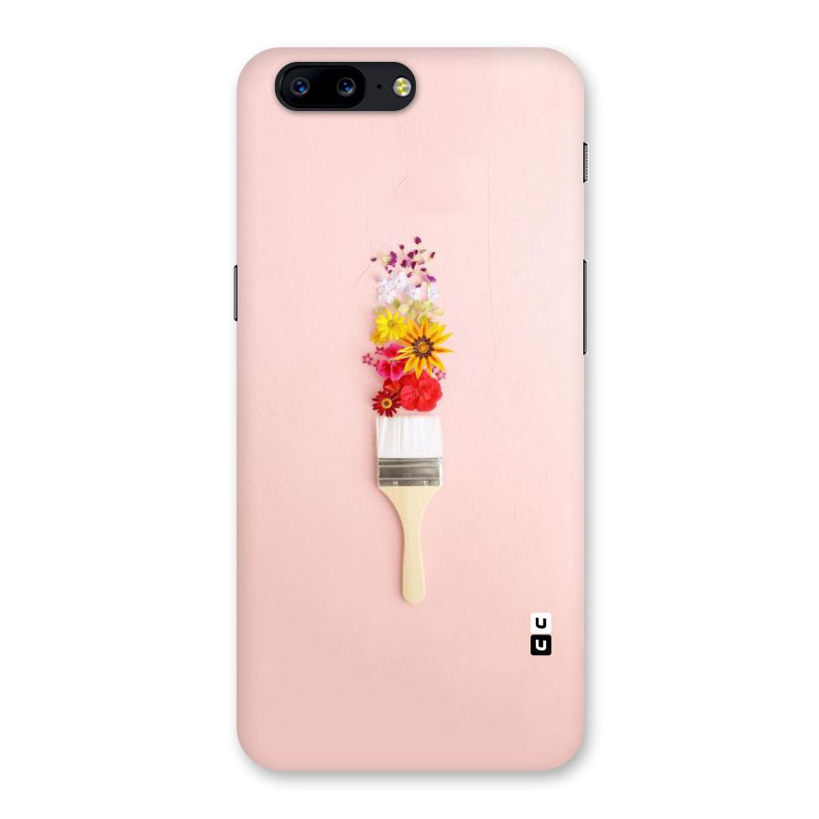 Painted Flowers Back Case for OnePlus 5