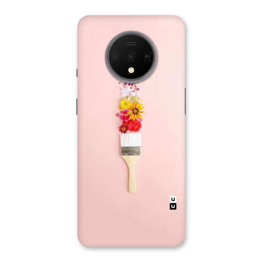 Painted Flowers Back Case for OnePlus 7T