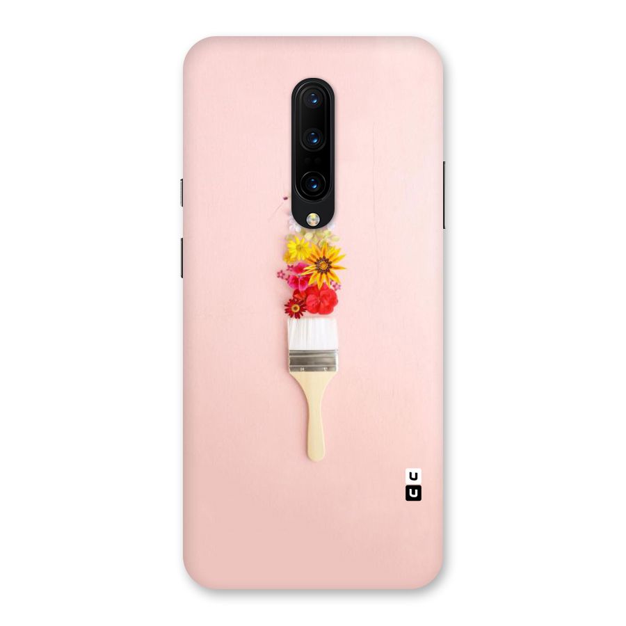 Painted Flowers Back Case for OnePlus 7 Pro