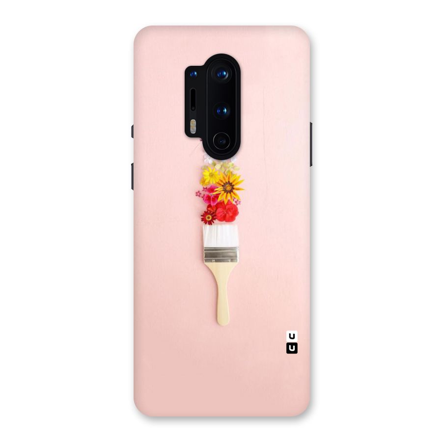 Painted Flowers Back Case for OnePlus 8 Pro