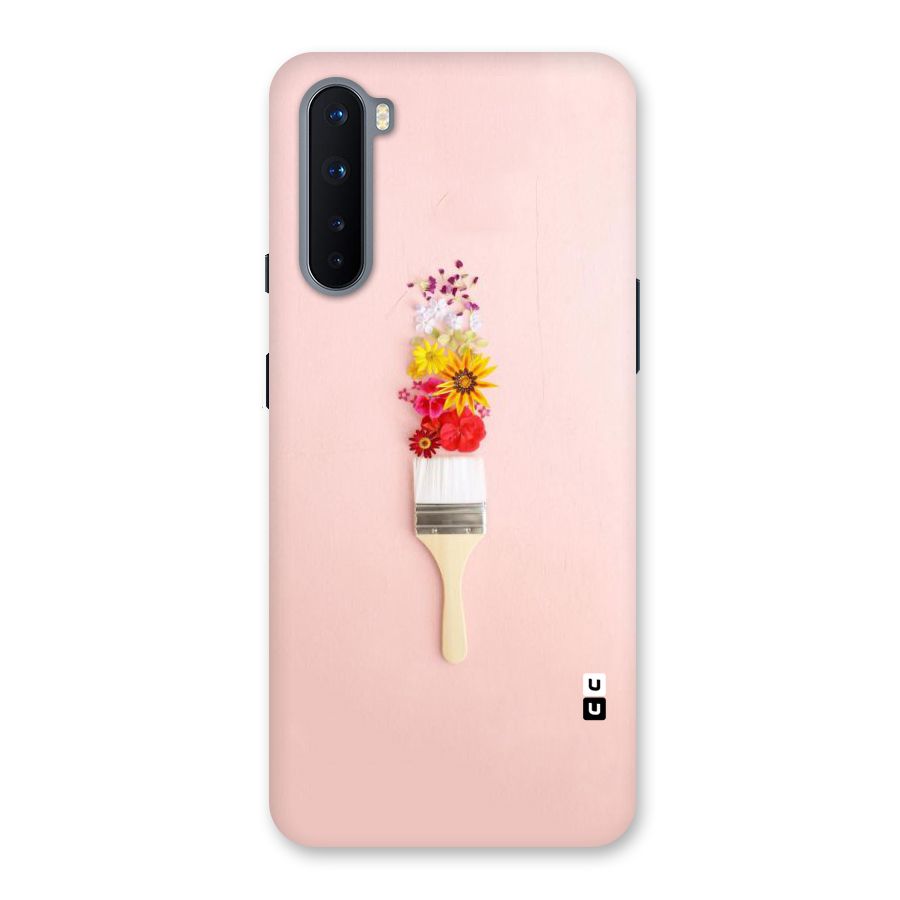 Painted Flowers Back Case for OnePlus Nord